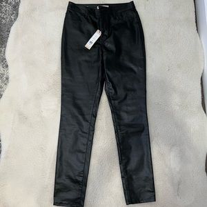 BCBG Leather pants Size 26